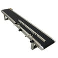thumbnail image 6 of 1.5M Conveyor Single Guardrail Black PVC Belt Stainless Steel Body 110V 60W, 6 of 15