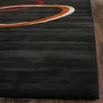 thumbnail image 3 of SAFAVIEH Soho Willow Geometric Circles Wool Area Rug, Charcoal, 9'6" x 13'6", 3 of 7