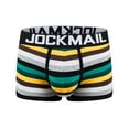 thumbnail image 2 of TIHLMK Men's Fashion Underpants Rainbow Striped Personality Boxer Boxer Shorts, 2 of 5