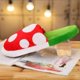 thumbnail image 4 of Winter Cute Plush House Slipper, Classic Piranha Flower Warm Slipper Gift Shoes Home Decor, 4 of 4