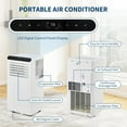 thumbnail image 4 of QinaQin 8000 BTU Portable Air Conditioners, 4-In-1 Portable AC, White, 4 of 7