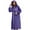 Purple, variant on shqvo Women Long Raincoat Rain Jacket Coat Plus Size Lightweight for Work Hooded Full Zip up Waterproof Windbreaker