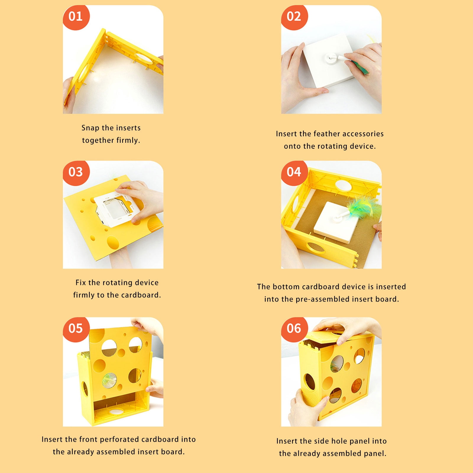 MultiFunctional Automatic Rotating Activity Chew Resistant Puzzle Toy Design Enrichment Toy