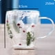 thumbnail image 2 of Tazas de vidrio Naiovety boca ancha tecnología aislada para bebidas calientes 250ml, 2 of 6