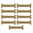 thumbnail image 2 of Dritz Long Post Chicago Screws for Binding, 3 Count, Brass, 2 of 6