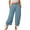 #04 Light Blue 【Daily Essentials: Mix & Match All Colors】, variant on Women's Solid Color Elastic Waist Casual Pants Trousers Slacks with Pockets Full Length Stretchy Comfy Lounge Wear Office Work Travel Essentials | Aestivo,Army Green L