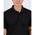 thumbnail image 3 of Real Essentials 3 Pack: Men's Quick-Dry Short Sleeve Athletic Performance Polo Shirt (Available In Big & Tall), 3 of 6