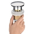 thumbnail image 4 of Aquaterior Pop Up Drain with Overflow Mounting Ring Kit for Above Counter Sink, 4 of 7