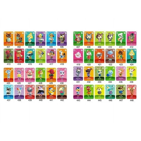 48-pcs Series-5 Animal Crossing Series NFC card (Mini Cards) (401-428)