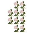 thumbnail image 1 of Monstrate Ramo de flores artificiales de 10 piezas para bodas, aspecto realista, ecológico, de larga duración, flores falsas Decoración champán, 1 of 6