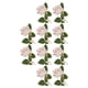 thumbnail image 2 of Toystoory Arreglo de flores artificiales de plástico de 10 piezas para bodas, fácil de limpiar, flores y plantas de imitación ecológicas, Decoración champán, 2 of 6