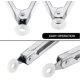 thumbnail image 4 of Mini Serving Tongs. Silicone Kitchen Tongs. 17.8 Cm. Black. 3 Pieces, 4 of 4
