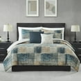thumbnail image 2 of Modern Threads Bainbridge 5-Piece Printed Comforter Set, Queen, 2 of 7