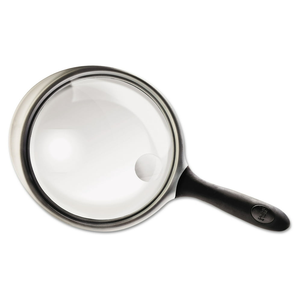 Bausch & Lomb 2X - 6X Round Handheld Magnifier with Acrylic Lens, 4 ...