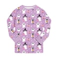 thumbnail image 6 of Leey-World Fall Pajamas Pajama Sets for Toddler Boys Girls 2 Pieces Long Sleeve Pajamas Soft Kids PJs, 6 of 9