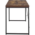 thumbnail image 4 of Hassch Modern Simple Writing Table Computer Desk Study Table, Rust Brown, 4 of 5