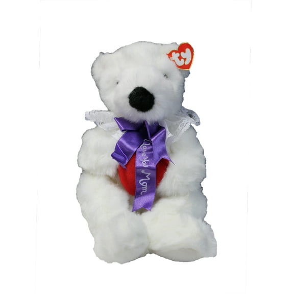 Ty Classics: Romeo the White Bear | Stuffed Animal | MWMT