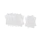 thumbnail image 4 of 10x Porta billetes transparentes Carpetas de 3 agujeros Contenedores Bolsillos Insertos Álbum de colección de billetes de papel para tarjetas Billetes, 4 of 9