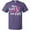 Purple, variant on Inktastic Breast Cancer Awareness Her Fight is our fight T-Shirt