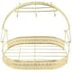 thumbnail image 1 of Estante de almacenamiento de gran capacidad dorado para tazas de café, plato para hornear, se pueden colgar la mayoría de tazas, platillos, cucharas y ollas, soporte de metal, 1 of 4