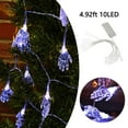 Icicle Lights Outdoor Warm String Multicolo Christmas Lights Outdoor
