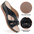 thumbnail image 2 of MeMoride Wedge Sandals for Women Casual Summer Platform Sandals Comfortable Open Toe Slides Shoes, 2 of 5