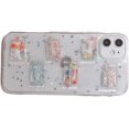 thumbnail image 4 of Jinsinto Étui Compatible iPhone 11 Pro Max Transparente Mignonne pour Filles Dames (Transparente, Compatible iPhone 11), 4 of 5