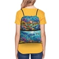 thumbnail image 4 of Xecao Sea World for Drawstring Bags,Pull String Backpack Bags,String Bag Sackpack, 4 of 6