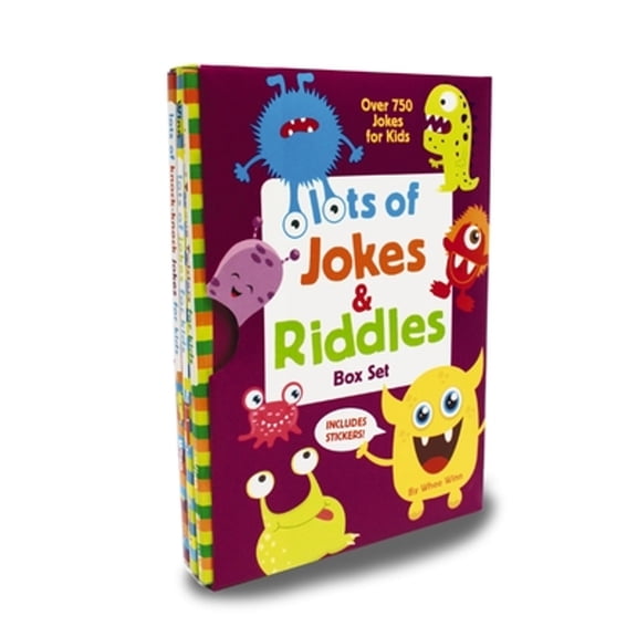 Pre-Owned Lots of Jokes and Riddles Box Set: A Collection of Laugh Out Loud Busy Books for Children with Over (Paperback) by Whee Winn