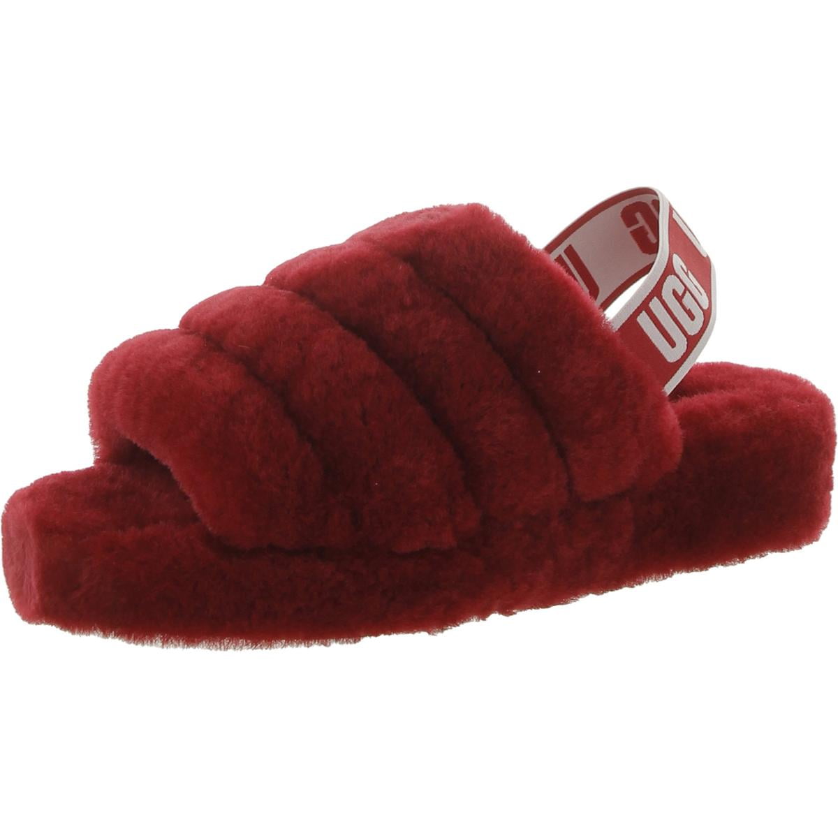 UGG Womens Fluff Yeah Slide Slipper Berrylicious