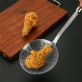 thumbnail image 6 of YIGZYCN Heat Resistants Skimmer Spoon Slotted Spoon with Large Bowl Metal Kitchen Tool, 6 of 21