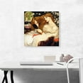 thumbnail image 2 of ARTCANVAS Lady Lilith 1868 Canvas Art Print by Dante Gabriel Rossetti - Size: 18" x 18" (0.75" Deep), 2 of 9