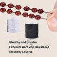 thumbnail image 3 of Rolls 1 mm Sturdy Elastic String Elastic Cord for Jewelry Making, Necklaces, Beading (2 Black+ 2 White), 3 of 4