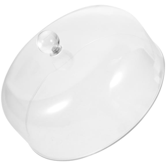 HONMEET  Transparent Plastic Cake Dome for Home Party Picnic Use 1Set 9.1×9.1×4.7in