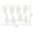 thumbnail image 3 of 2 Sheets 16PCS Glow in The Dark Wall Stickers Christmas Tree Decals for Christmas Party Decorations, Store Decor Windows Walls Winter Holiday Decoration Supplies Kids Room Decor,Blue, 3 of 6