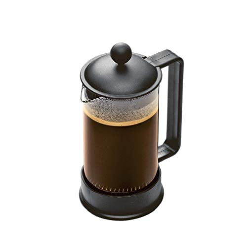  Bodum 10948-01BUS Brazil French Press Coffee and Tea Maker, 12  Ounce, Black: Home & Kitchen
