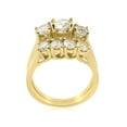 thumbnail image 3 of 3ct Three Stone Diamond Ring Set 14K Yellow Gold, 3 of 3