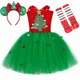 thumbnail image 3 of Vestido de Navidad para niñas pequeñas, regalo, vestido de princesa con tutú para niñas pequeñas, disfraz de árbol de Navidad, ropa para niños, trajes de fiesta de Navidad para niños, 3 of 5