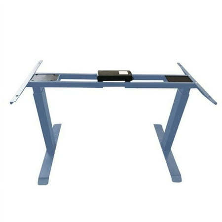 UPC: 0712038310340 | Rise Up Standing Desk Legs – Dual Motor Standing Desk Frame with Memory Electric Standing Desk Frame Height Adjustable Table Legs for Sit Stand Desk Base Electronic Rising Desk