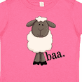 thumbnail image 4 of Inktastic Baa. Cute Sheep Design Boys or Girls Toddler T-Shirt, 4 of 5