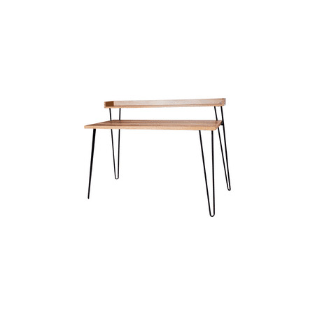 OneSpace - Avalon Simple Computer Desk - Classic Oak