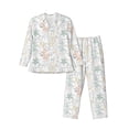 thumbnail image 1 of Balery Sea Animals Pijama para Hombre de Dos Piezas con Manga Larga, Conjunto de Dormir y Descanso Suave con Bolsillos-X-Large, 1 of 7