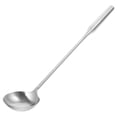 thumbnail image 1 of Water Scoop Multi-use Long Soup Spoon Stainless Steel Water Ladle Home Mixing Soup Ladle, 1 of 5