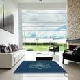 thumbnail image 7 of Ahgly Company Machine Washable Indoor Rectangle Transitional Blue Area Rugs, 8' x 10', 7 of 7