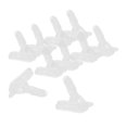 thumbnail image 5 of GARENDE 10Pcs Canopies Clamps Fixed Clips Tarp Clips for Camping Awnings Boat Covers clear, 5 of 9