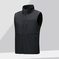 thumbnail image 2 of Yindaity Men's Causal Lightweight Outdoor Vest Fishing Travel Photo Safari Vest Black,4XL, 2 of 5