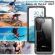 thumbnail image 4 of Funda impermeable para Samsung Galaxy S22 Plus, Galaxy S22+ Plus con protector de pantalla integrado, protección completa a prueba de golpes, IP68, funda subacuática., 4 of 5