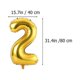 thumbnail image 2 of 60 globos de feliz año nuevo., 2 of 3