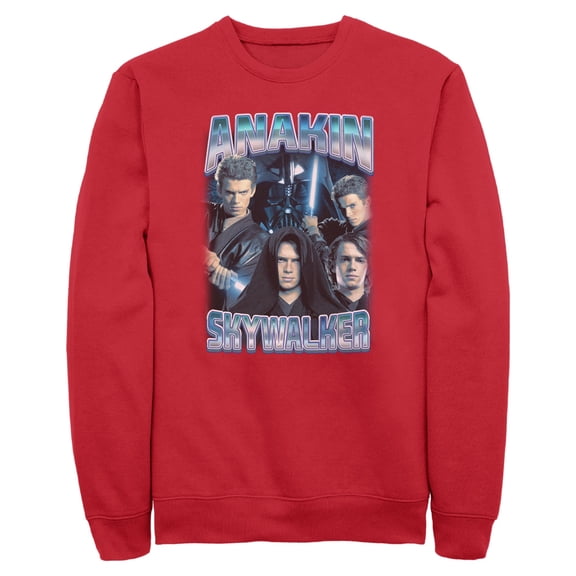 Mens Star Wars Anakin Skywalker Collage Sweatshirt