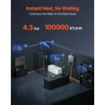thumbnail image 2 of VEVOR Propane Tankless Water Heater 4.3Gal 100000 BTU Smart Temp Control LED, 2 of 9